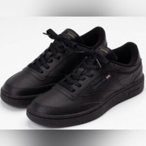 Reebok Men's Club C 85 Intense Black Charcoal Sneakers Size 13 MSRP $89
